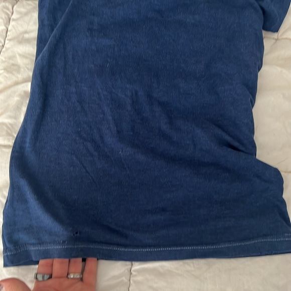 Aviator Nation super soft triblend tee lightning bolt navy rainbow - Picture 9 of 12